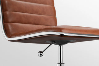 Brown with Chrome Base